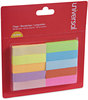 A Picture of product UNV-99026 Universal® Self-Stick Page Tabs 0.5" x 2", Assorted Colors, 500/Pack