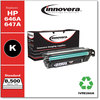 A Picture of product IVR-E260A Innovera® E260A, E260X, E261A, E262A, E263A Toner Cartridge Remanufactured Black Replacement for 647A (CE260A), 8,500 Page-Yield