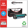 A Picture of product IVR-E261A Innovera® E260A, E260X, E261A, E262A, E263A Toner Cartridge Remanufactured Cyan Replacement for 648A (CE261A), 11,000 Page-Yield