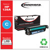 A Picture of product IVR-E321A Innovera® E320A, E321A, E322A, E323A Toner Cartridge Remanufactured Cyan Replacement for 128A (CE321A), 1,300 Page-Yield, Ships in 1-3 Business Days
