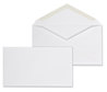 A Picture of product UNV-35226 Universal® Business Envelope Open-End #6 3/4, Square Flap, Gummed Closure, 3.06 x 6.6, White, 125/Box