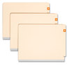 A Picture of product SMD-67924 Smead™ Yearly End Tab File Folder Labels 24, 0.5 x 1, Orange, 25/Sheet, 10 Sheets/Pack