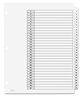 A Picture of product AVE-11827 Avery® Customizable Table of Contents Ready Index® Black & White Dividers with Printable Section Titles and 31-Tab, 1 to 31, 11 x 8.5, 6 Sets