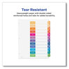 A Picture of product AVE-11830 Avery® Customizable Table of Contents Ready Index® Multicolor Dividers with Printable Section Titles 12-Tab, Jan. to Dec., 11 x 8.5, White, 6 Sets