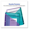 A Picture of product AVE-11983 Avery® Big Tab™ Insertable Two-Pocket Plastic Dividers 8-Tab, 11.13 x 9.25, Assorted, 1 Set