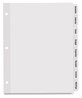 A Picture of product AVE-14433 Avery® Big Tab™ Printable White Label Dividers 8-Tab, 11 x 8.5, 4 Sets