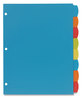 A Picture of product AVE-16130 Avery® Big Tab™ Write & Erase Durable Plastic Dividers and 8-Tab, 11 x 8.5, Assorted, 1 Set