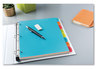 A Picture of product AVE-16130 Avery® Big Tab™ Write & Erase Durable Plastic Dividers and 8-Tab, 11 x 8.5, Assorted, 1 Set