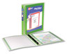 A Picture of product AVE-17608 Avery® Flexi-View® Binder with Round Rings 3 1" Capacity, 11 x 8.5, Green