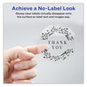 A Picture of product AVE-4222 Avery® Printable Self-Adhesive Permanent 3/4" Round ID Labels with Sure Feed® Technology w/Sure 0.75" dia, Clear, 400/PK