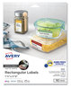 A Picture of product AVE-4224 Avery® White Dissolvable Labels with Sure Feed® Technology w/ 1.25 x 2.38, 90/PK