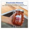 A Picture of product AVE-4227 Avery® White Dissolvable Labels with Sure Feed® Technology w/ 2" dia, 60/Pk,