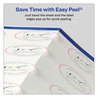 A Picture of product AVE-4227 Avery® White Dissolvable Labels with Sure Feed® Technology w/ 2" dia, 60/Pk,