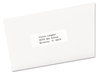 A Picture of product AVE-5334 Avery® Copier Mailing Labels Copiers, 1 x 2.81, White, 33/Sheet, 500 Sheets/Box