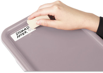 Avery® Erasable ID Labels Inkjet/Laser Printers, 0.88 x 2.88, White, 8/Sheet, 10 Sheets/Pack