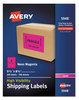 A Picture of product AVE-5948 Avery® High-Visibility ID Labels Permanent Laser 5.5 x 8.5, Neon Magenta, 200/Box