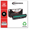 A Picture of product IVR-F360A Innovera® CF360A, CF361A, CF362A, CF363A Toner Remanufactured Black Replacement for 508A (CF360A), 6,000 Page-Yield