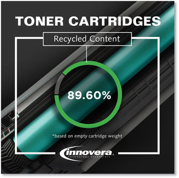 Innovera® CF360A, CF361A, CF362A, CF363A Toner Remanufactured Black Replacement for 508A (CF360A), 6,000 Page-Yield