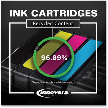 Innovera® L0S61AN, L0S64AN, L0S67AN Ink Remanufactured Cyan High-Yield Replacement for 952XL (L0S61AN), 1,600 Page-Yield