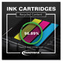 A Picture of product IVR-LC203BK Innovera® LC203 Ink Remanufactured Black High-Yield Replacement for LC203BK, 550 Page-Yield