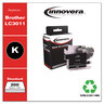 A Picture of product IVR-LC3011BK Innovera® LC3011 Ink Compatible Black Replacement for LC3011BK, 200 Page-Yield, Ships in 1-3 Business Days