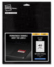 A Picture of product AVE-61525 Avery® PermaTrack® Durable White Asset Tag Labels Laser Printers, 0.75 x 1.5, 40/Sheet, 8 Sheets/Pack