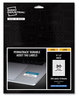 A Picture of product AVE-61526 Avery® PermaTrack® Durable White Asset Tag Labels Laser Printers, 0.75 x 2, 30/Sheet, 8 Sheets/Pack