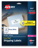 A Picture of product AVE-6527 Avery® Glossy White Easy Peel® Mailing Labels with Sure Feed® Technology Laser Printers, 4 x 2, 10/Sheet, 10 Sheets/Pack