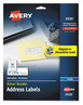 A Picture of product AVE-6530 Avery® White Easy Peel® Address Labels with Border w/ Inkjet Printers, 1 x 2.63, 30/Sheet, 10 Sheets/Pack