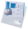 A Picture of product AVE-72278 Avery® Translucent Document Wallets Letter Size, Clear, 12/Box
