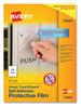 A Picture of product AVE-73606 Avery® TouchGuard Protective Film Sheet 9" x 12", Matte Clear, 10/Pack