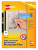 A Picture of product AVE-73607 Avery® TouchGuard Protective Film Sheet 9" x 12", Matte Clear, 30/Pack