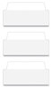 A Picture of product AVE-74776 Avery® Ultra Tabs® Repositionable Wide and Slim: 3" x 1.5", 1/3-Cut, White, 24/Pack