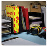 A Picture of product AVE-77714 Avery® UltraDuty™ Safety Data Sheet Binder Bundle 3 Rings, 3" Capacity, 11 x 8.5, Yellow/Red