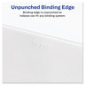 A Picture of product AVE-82119 Avery® Legal Index Divider, Exhibit Alpha Letter, Allstate® Style Allstate-Style Side Tab Dividers, 26-Tab, M, 11 x 8.5, White, 25/Pack