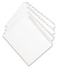 A Picture of product AVE-82221 Avery® Preprinted Allstate® Style Legal Dividers Exhibit Side Tab Index 10-Tab, 23, 11 x 8.5, White, 25/Pack