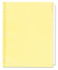 A Picture of product AVE-11468 Office Essentials™ Plastic Insertable Dividers 8-Tab, 11 x 8.5, Clear Tabs, 1 Set