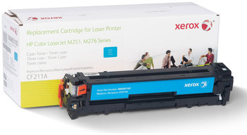 Xerox® 006R03180, 006R03181, 006R03182, 006R03183, 006R03184 Toner Remanufactured Cyan for HP 131A (CF211A), 1,800 Page-Yield