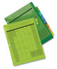 A Picture of product AVE-11901 Avery® Insertable Big Tab™ Plastic Dividers 8-Tab, 11 x 8.5, Assorted, 1 Set
