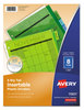 A Picture of product AVE-11901 Avery® Insertable Big Tab™ Plastic Dividers 8-Tab, 11 x 8.5, Assorted, 1 Set
