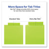 A Picture of product AVE-11903 Avery® Insertable Big Tab™ Plastic Pocket Dividers 1-Pocket 8-Tab, 11.13 x 9.25, Assorted, 1 Set