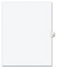 A Picture of product AVE-11923 Avery® Preprinted Style Legal Dividers Exhibit Side Tab Index 10-Tab, 13, 11 x 8.5, White, 25/Pack