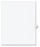 A Picture of product AVE-11925 Avery® Preprinted Style Legal Dividers Exhibit Side Tab Index 10-Tab, 15, 11 x 8.5, White, 25/Pack