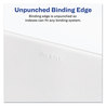 A Picture of product AVE-11945 Avery® Legal Index Divider, Exhibit Alpha Letter, Style Avery-Style Preprinted Bottom Tab 26-Tab, F, 11 x 8.5, White, 25/PK