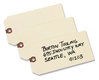 A Picture of product AVE-12301 Avery® Shipping Tags Unstrung 11.5 pt Stock, 2.75 x 1.38, Manila, 1,000/Box