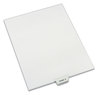 A Picture of product AVE-12391 Avery® Legal Index Divider, Exhibit Alpha Letter, Style Avery-Style Preprinted Bottom Tab Dividers, 26-Tab, R, 11 x 8.5, White, 25/Pack