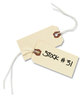 A Picture of product AVE-12508 Avery® Shipping Tags Strung 11.5 pt Stock, 6.25 x 3.13, Manila, 1,000/Box