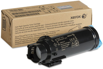 Xerox® 106R03473-106R03692 Toner 106R03477 High-Yield 2,400 Page-Yield, Cyan