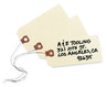 A Picture of product AVE-12601 Avery® Shipping Tags Double Wired 11.5 pt Stock, 2.75 x 1.38, Manila, 1,000/Box