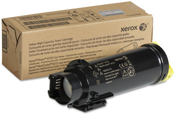 Xerox® 106R03473-106R03692 Toner 106R03479 High-Yield 2,400 Page-Yield, Yellow